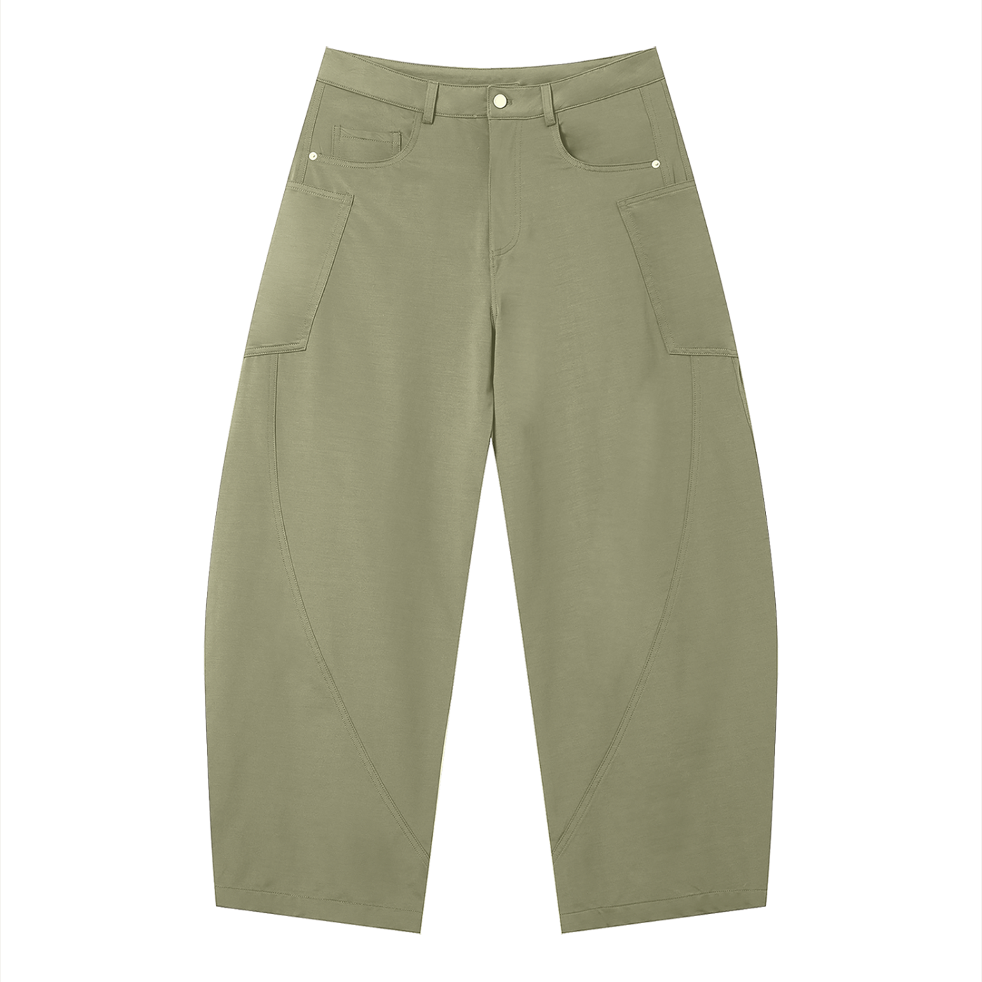 VIVRE- Barrel Leg Pants