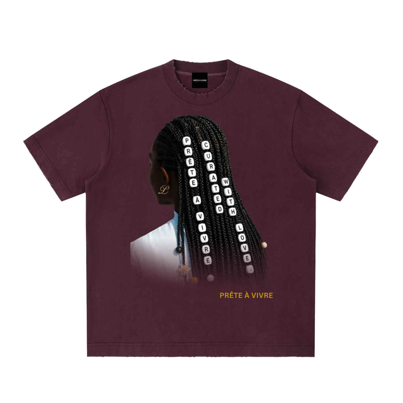 HER- Vintage Frayed Tee