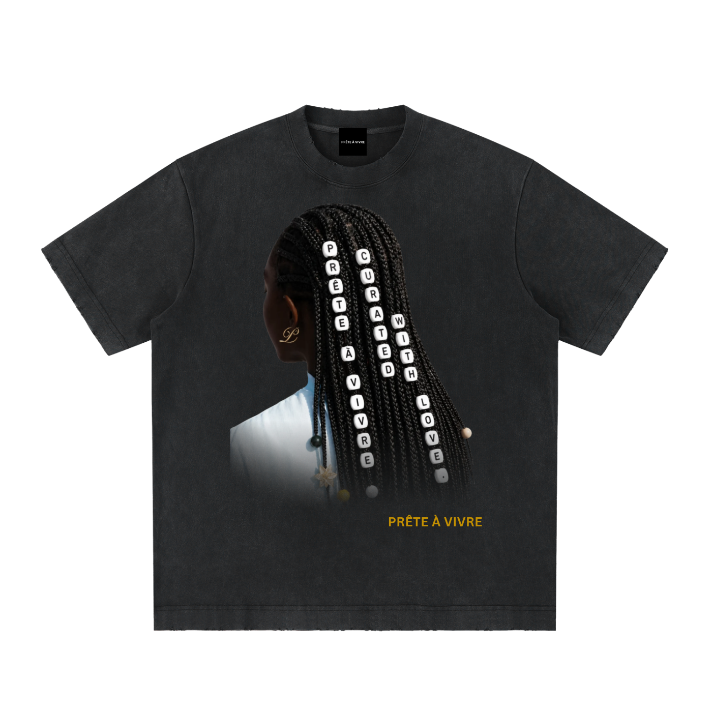 HER- Vintage Frayed Tee