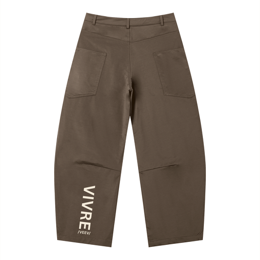 VIVRE- Barrel Leg Pants