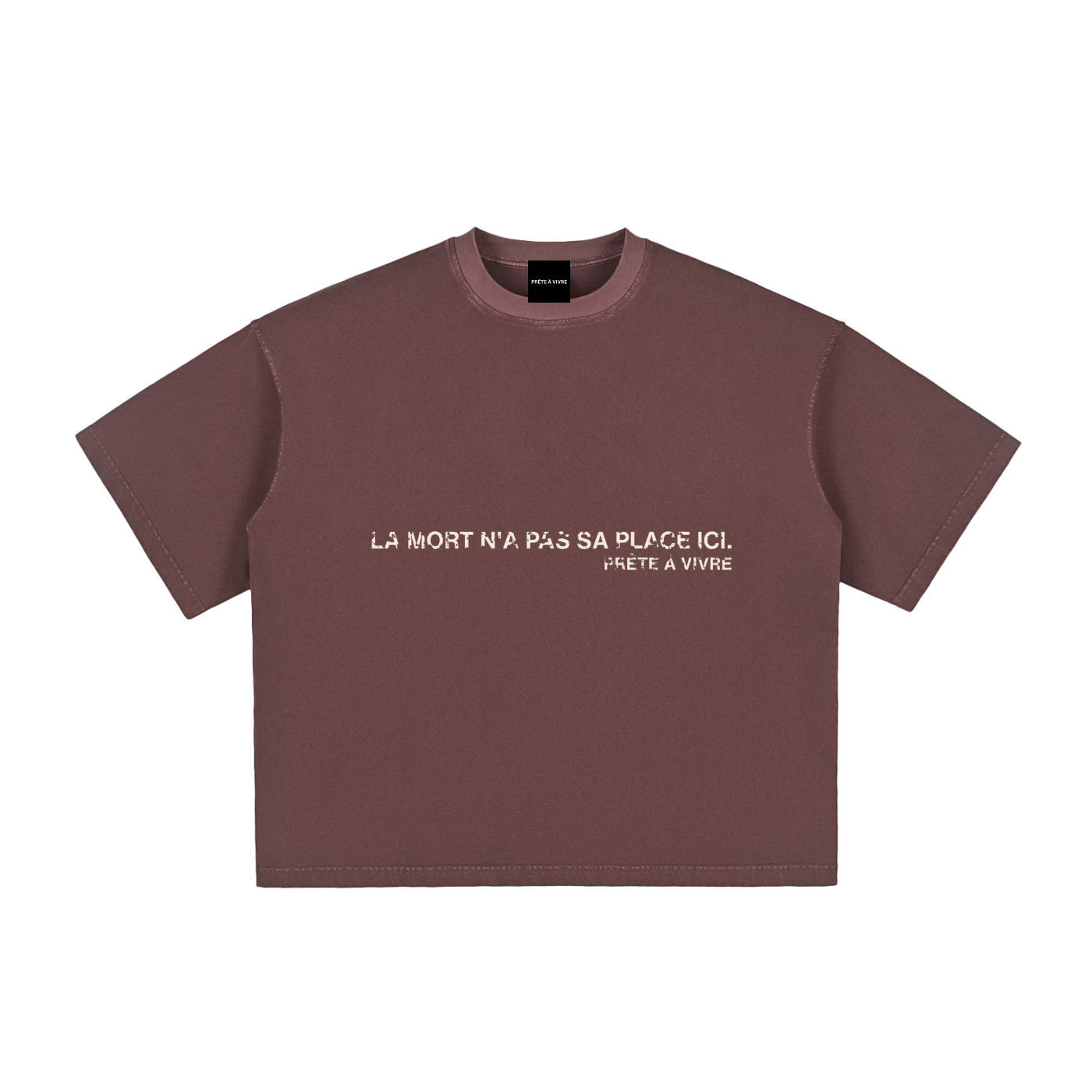 "Death has no home here"  Vintage tee
